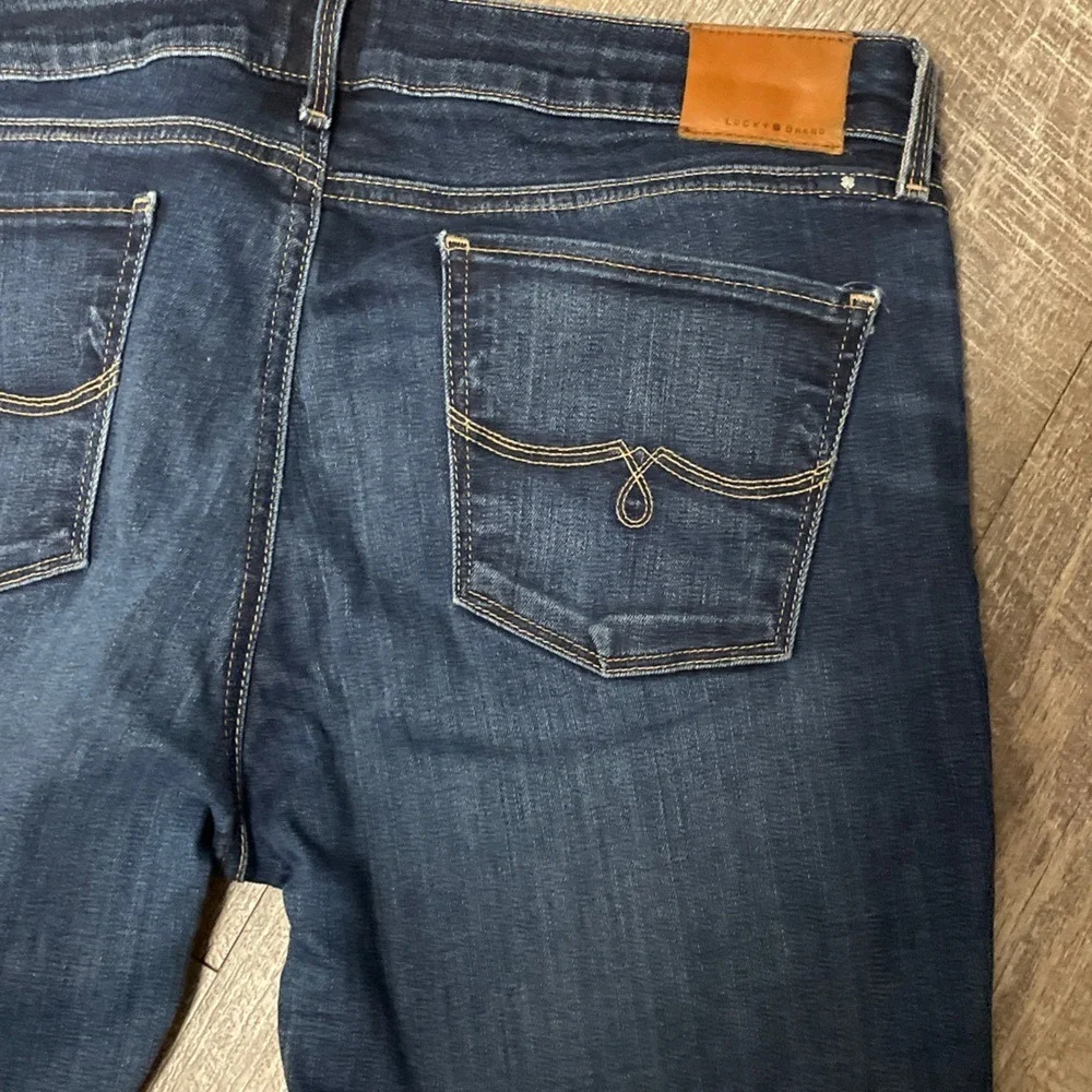 Lucky‎ Brand Lolita Boot Dark Wash Jeans Womens 10/30 R Bootcut Stretch Denim